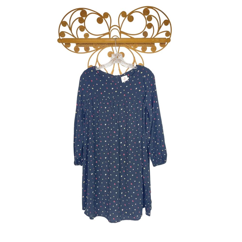 The Nines by Hatch Floral Print Crepe Maternity Dress Black M